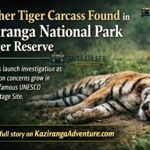 Another Tiger Carcass Found in Kaziranga National Park & Tiger Reserve