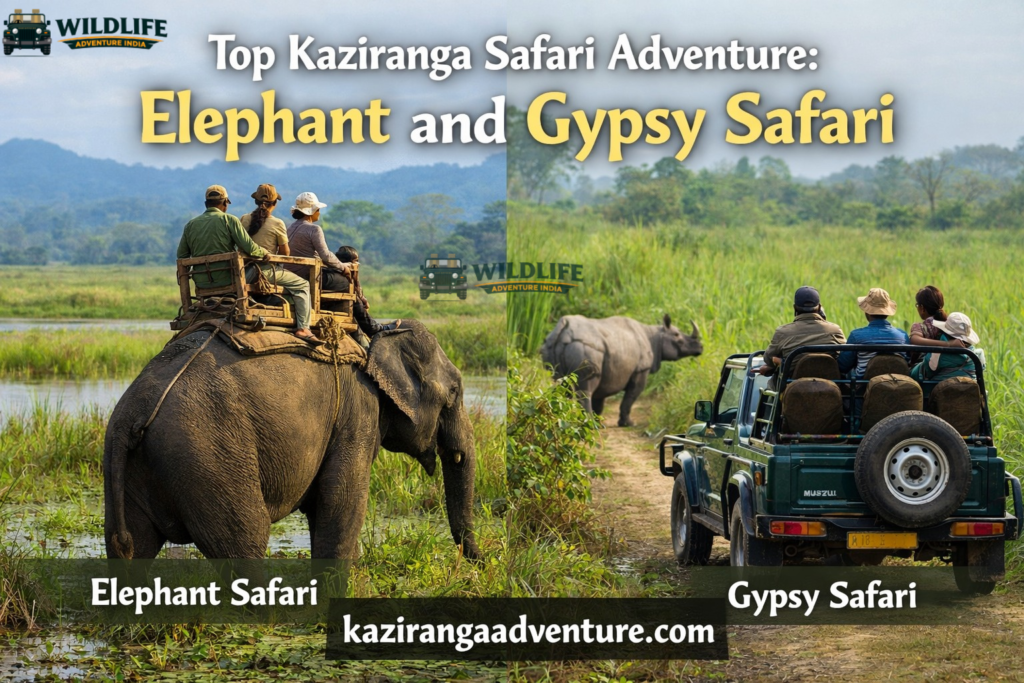 Kaziranga Elephant and Gypsy Safari