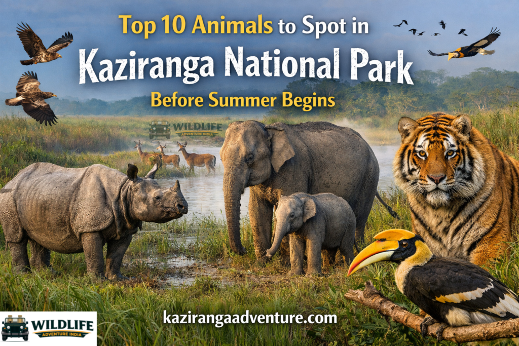 Top 10 Animals to Spot in Kaziranga National Park