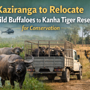 Kaziranga to Relocate 50 Wild Buffaloes to Kanha Tiger Reserve