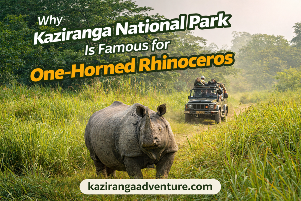 Kaziranga National Park One-Horned Rhinoceros