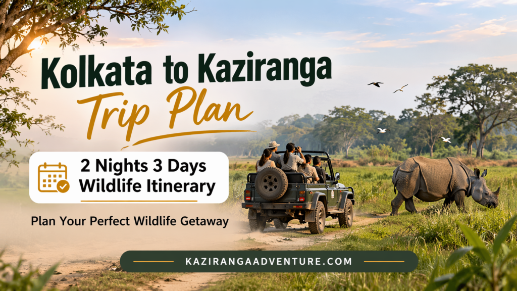 Kolkata to Kaziranga Trip
