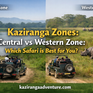 Kaziranga Zones Central vs Western Zone