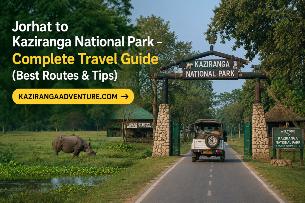 Jorhat to Kaziranga National Park – Complete Travel Guide (Best Routes & Tips)