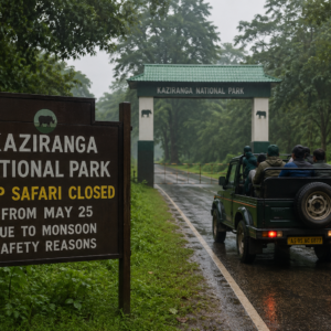 Kaziranga Jeep Safari Closing From May 25 Monsoon Tourism Update 2026
