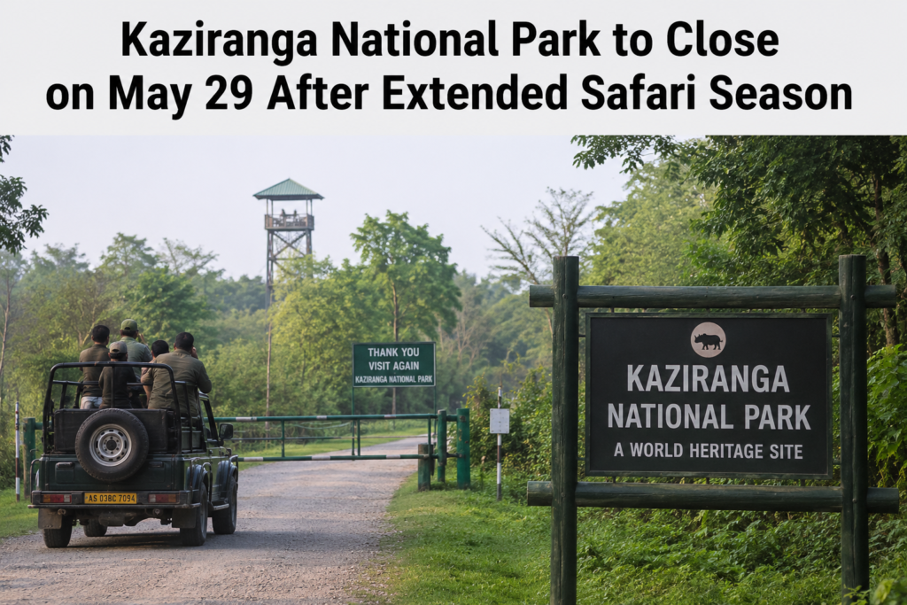 Kaziranga National Park to Close on May 29 After Extended Safari Season