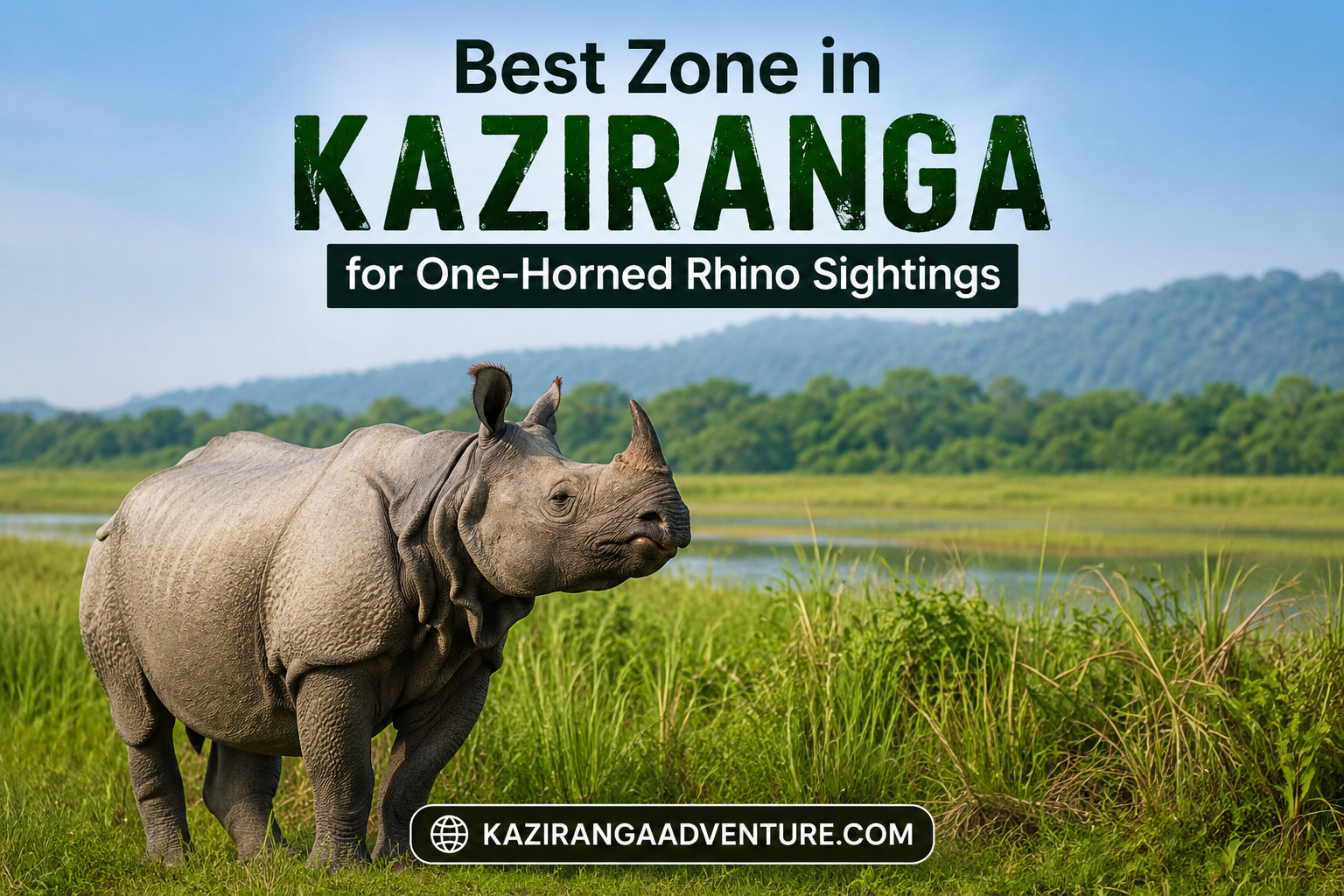 Best Zone in Kaziranga for One-Horned Rhino Sightings