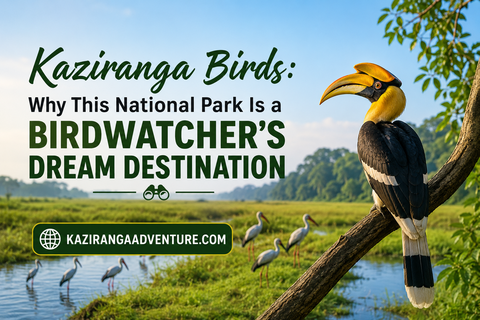 Kaziranga Birds: Why This National Park Is a Birdwatcher’s Dream Destination
