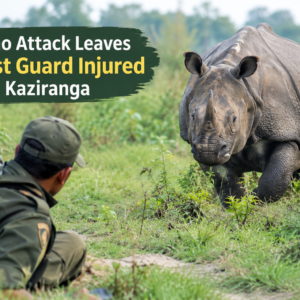Rhino Attack Leaves Forest Guard Injured in Kaziranga