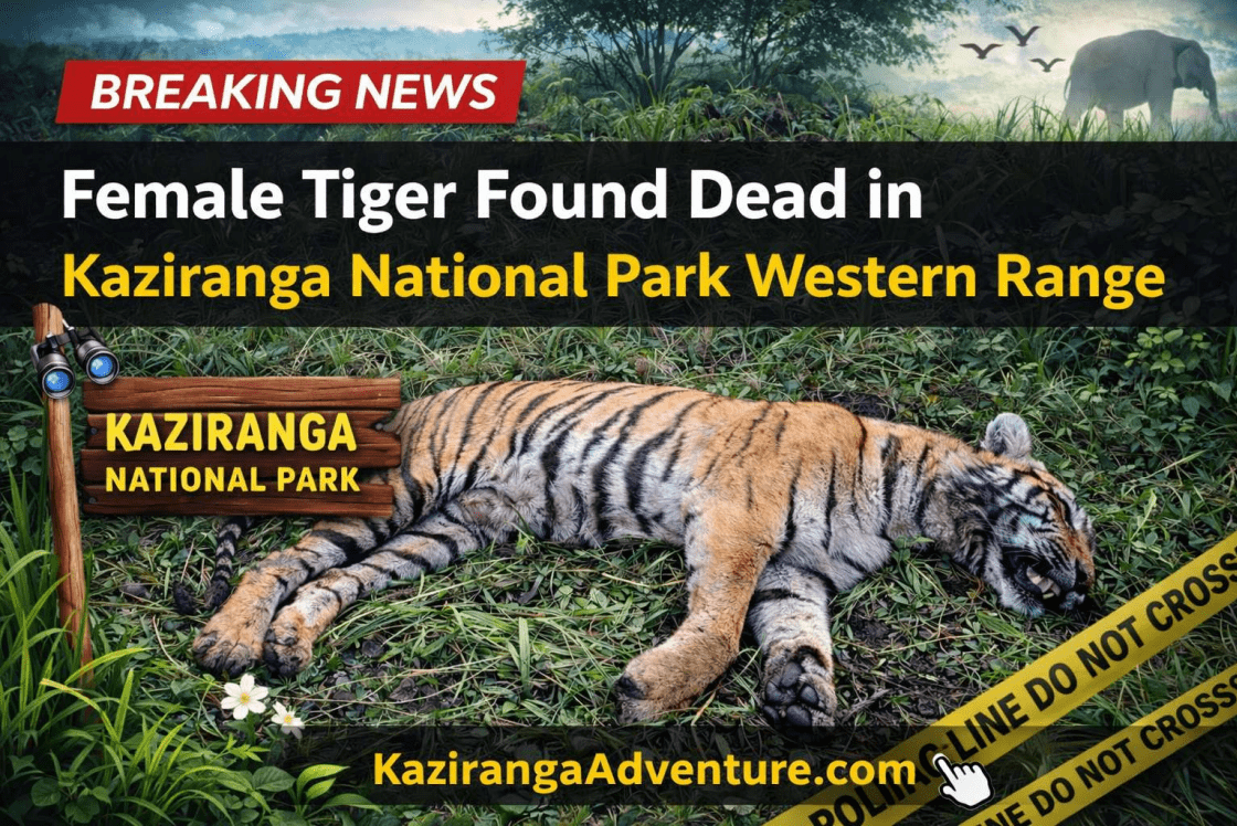 Female Tiger Found Dead in Kaziranga National Park Western Range